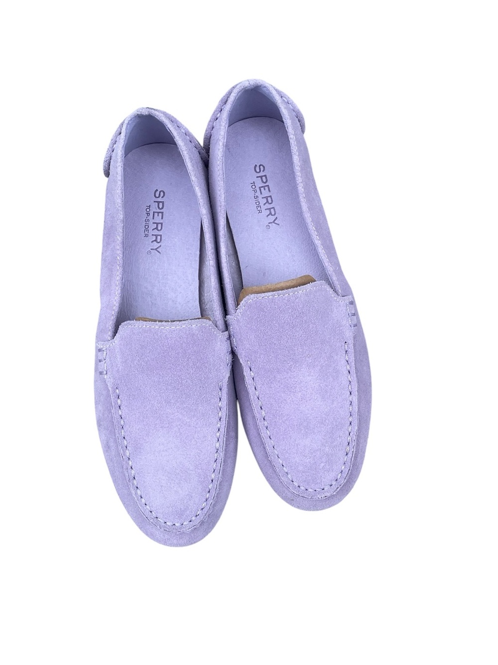 Sperry Leather Driving Loafer, Lilac, Size 6, NWOT
